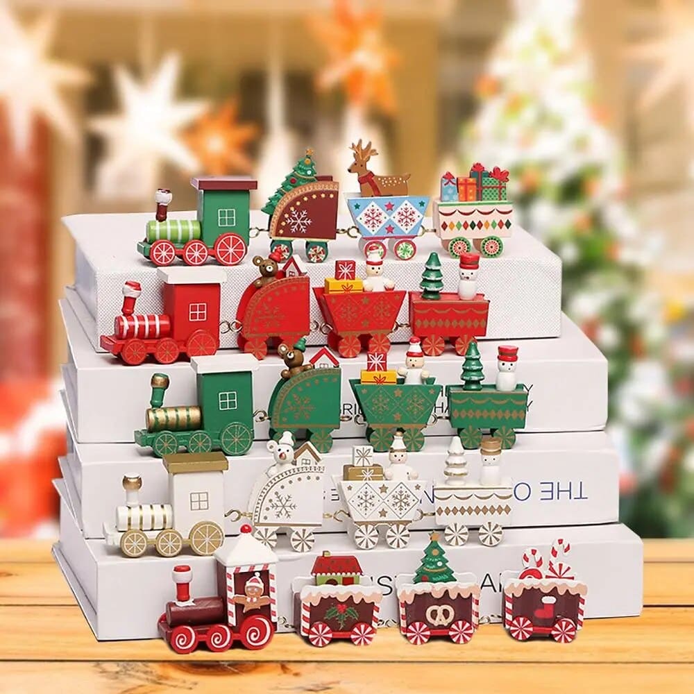 Christmas Train Decorations