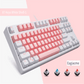 Pink Mechanical Keyboard USB Wired