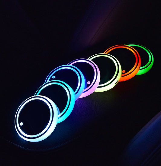 LED Light Cup Holder / Car Coaster