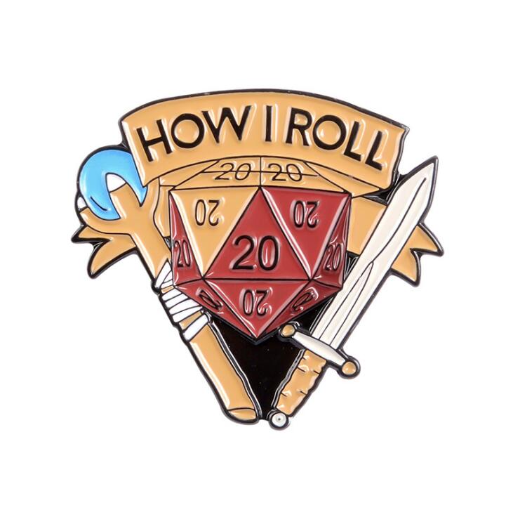 Tabletop Themed Pins