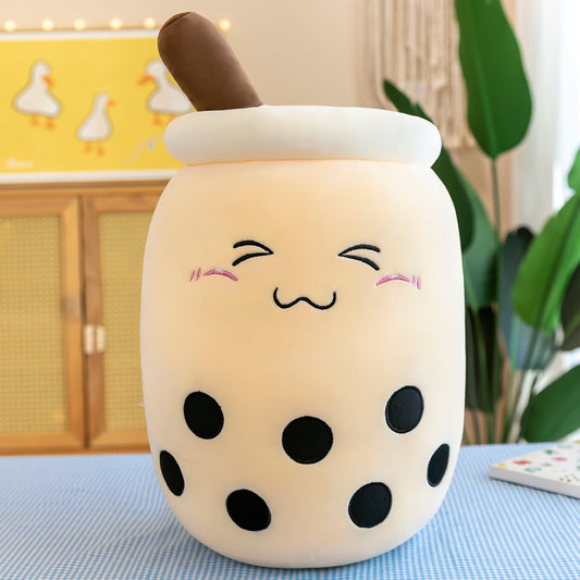 Boba Plushie: Milk Tea