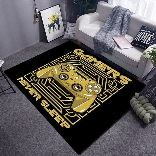 Gamer Carpet Gold Controller