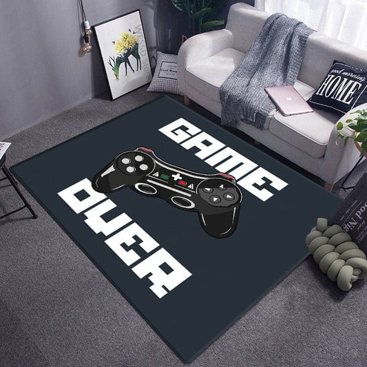 Gamer Carpet Game Over
