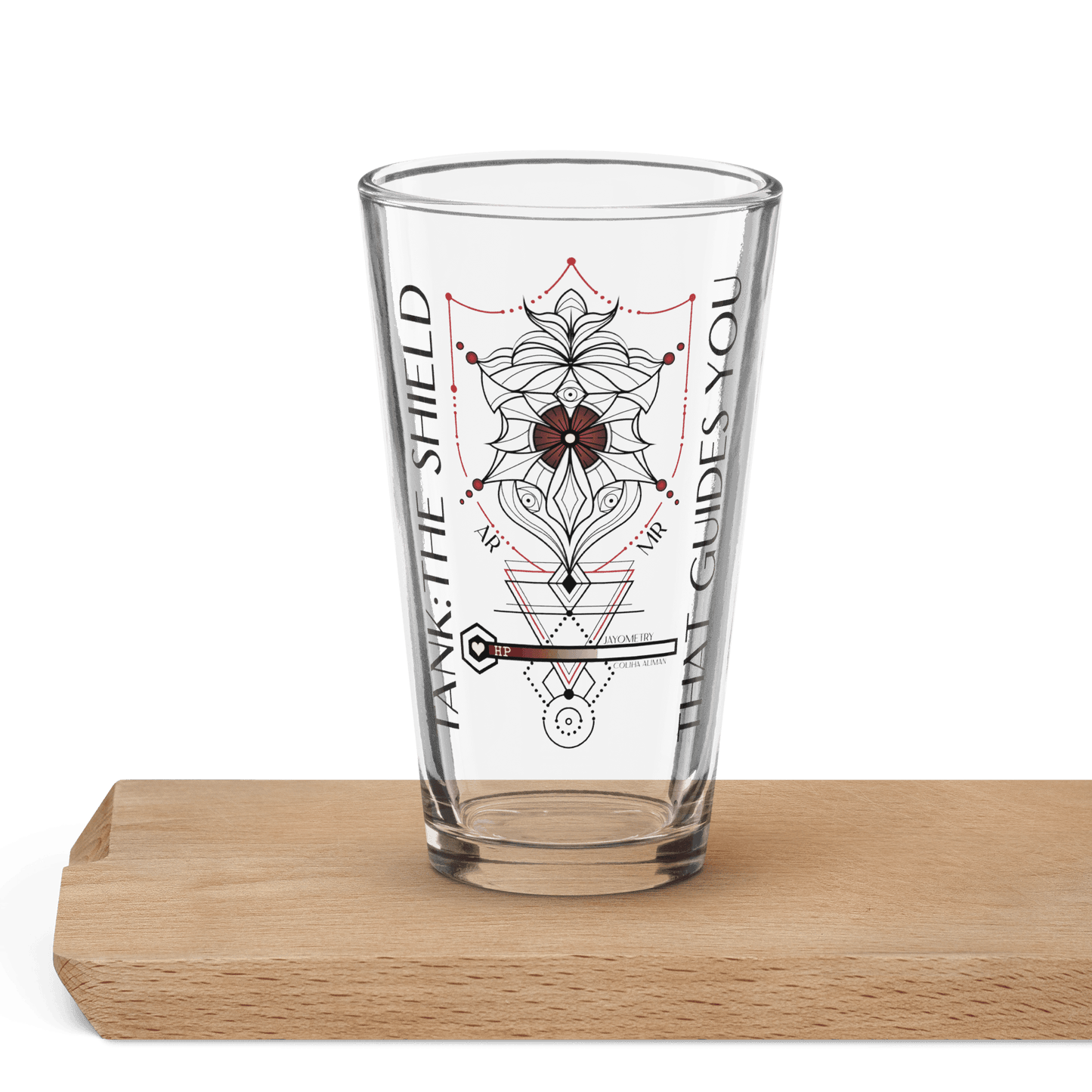 Shaker Pint Glass For Tanks