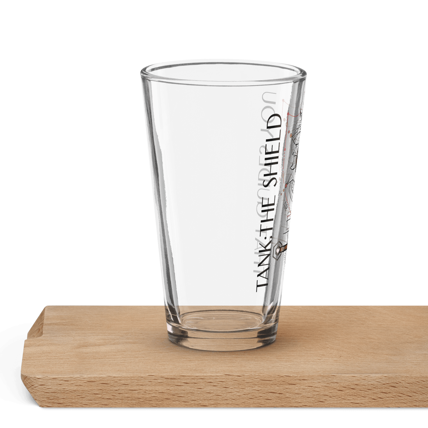 Shaker Pint Glass For Tanks
