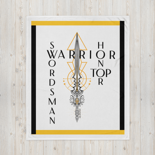 Warrior Throw Blanket