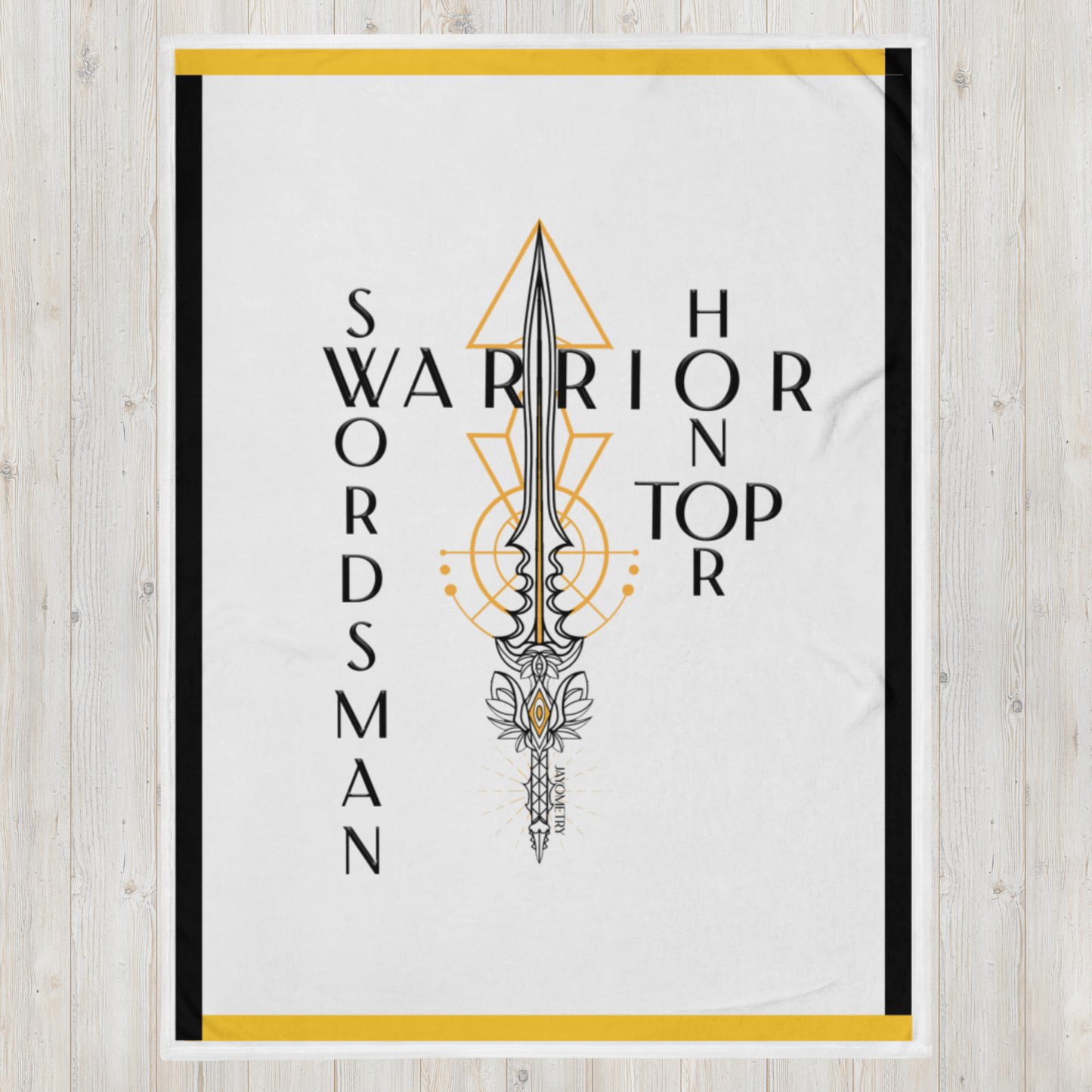 Warrior Throw Blanket