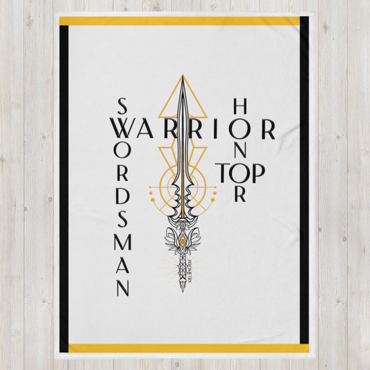 Warrior Throw Blanket