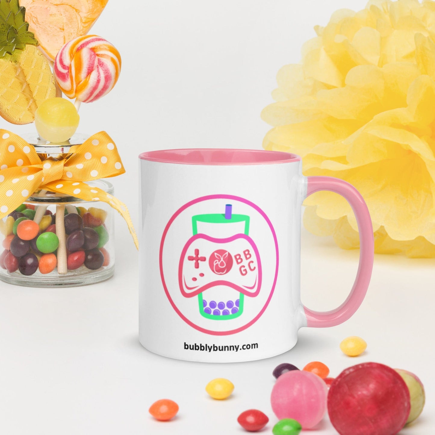 Gamer Love Bubbly Bunny Mug
