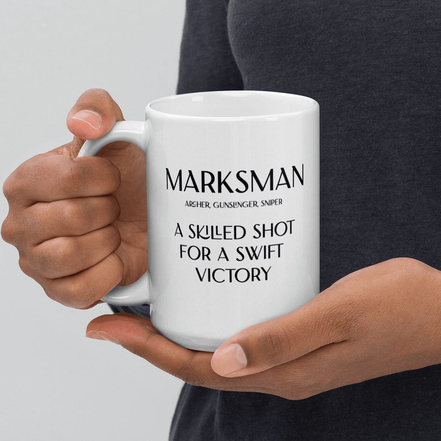 Marksman White Glossy Mug