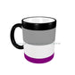 Asexual Flag Ceramic Mugs