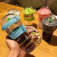 Reusable Drink Tumbler: Domed Lid Little Sprout