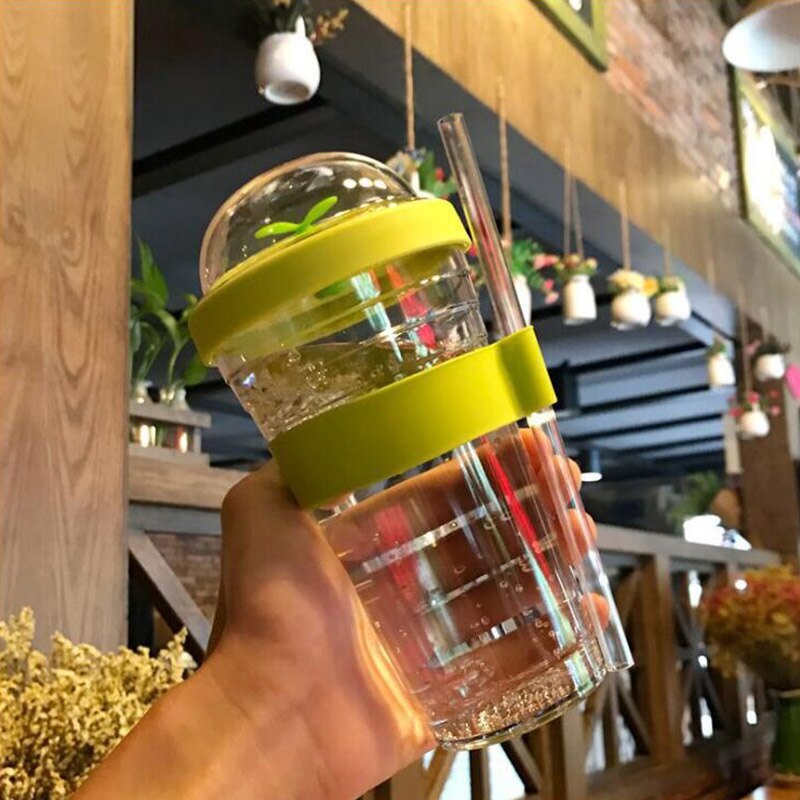 Reusable Drink Tumbler: Domed Lid Little Sprout