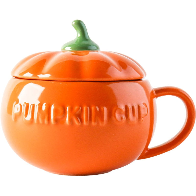 Pumpkin Thermos Ceramic Cup