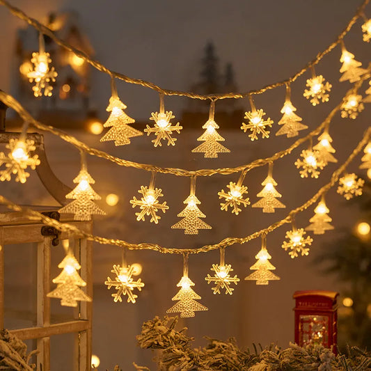 3D Christmas Shaped Fairy Lights