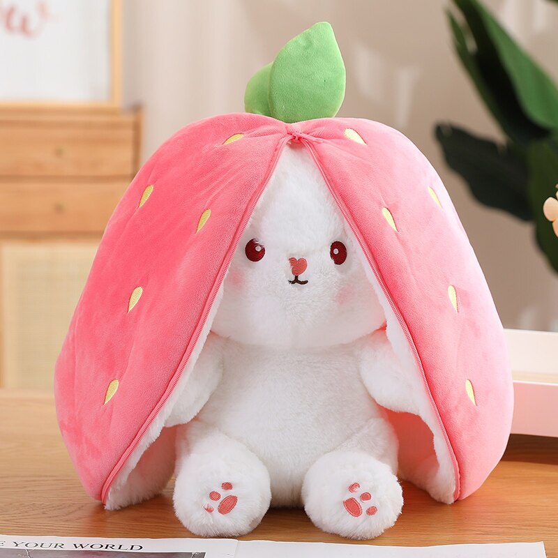 Reversible Transformation Bunny Plushie