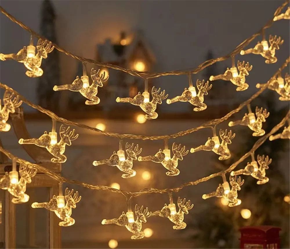 3D Christmas Shaped Fairy Lights