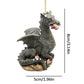 Christmas Tree Cat and Dragon Ornament