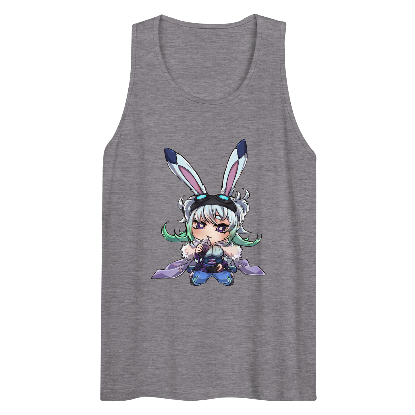 BeBe Drinking Boba Tea Tank Top