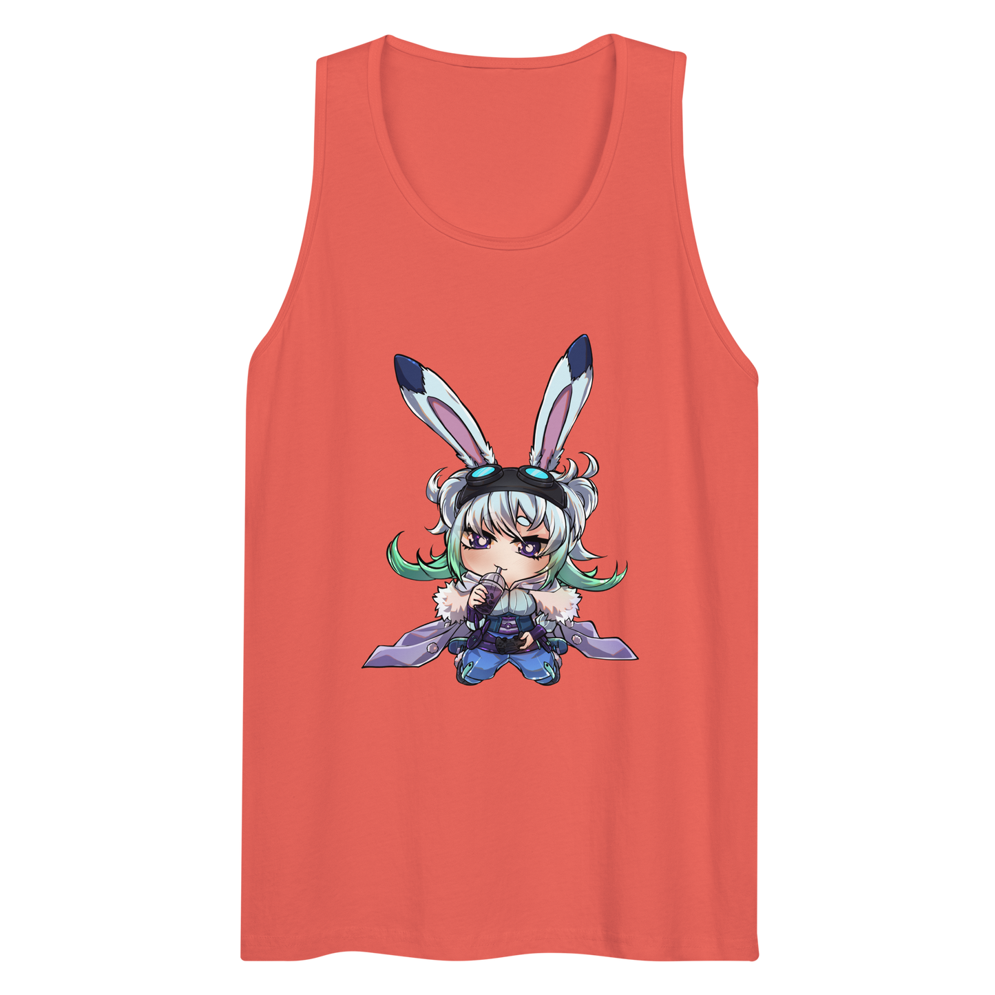 BeBe Drinking Boba Tea Tank Top