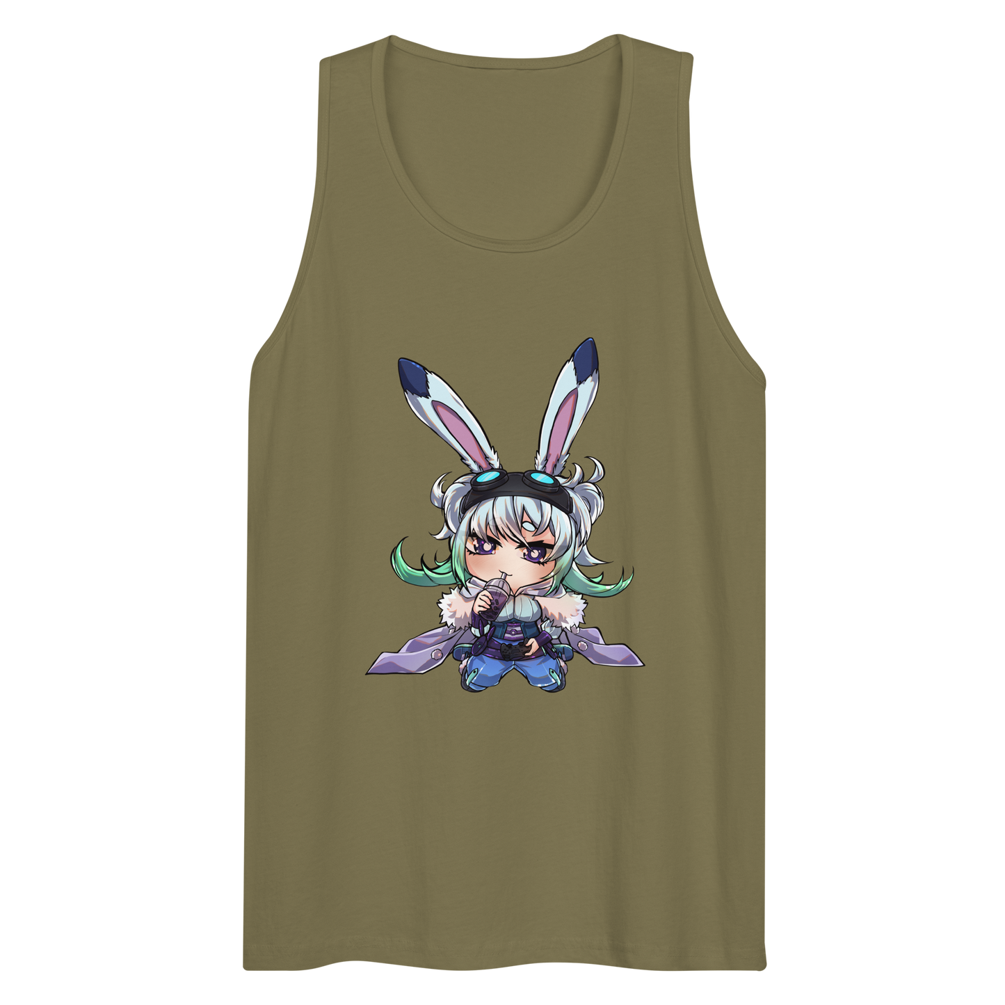 BeBe Drinking Boba Tea Tank Top