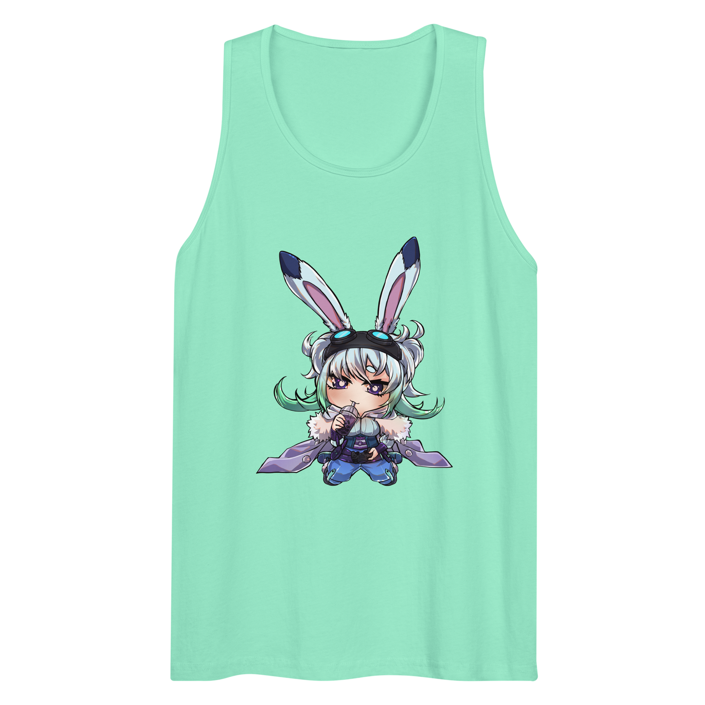 BeBe Drinking Boba Tea Tank Top