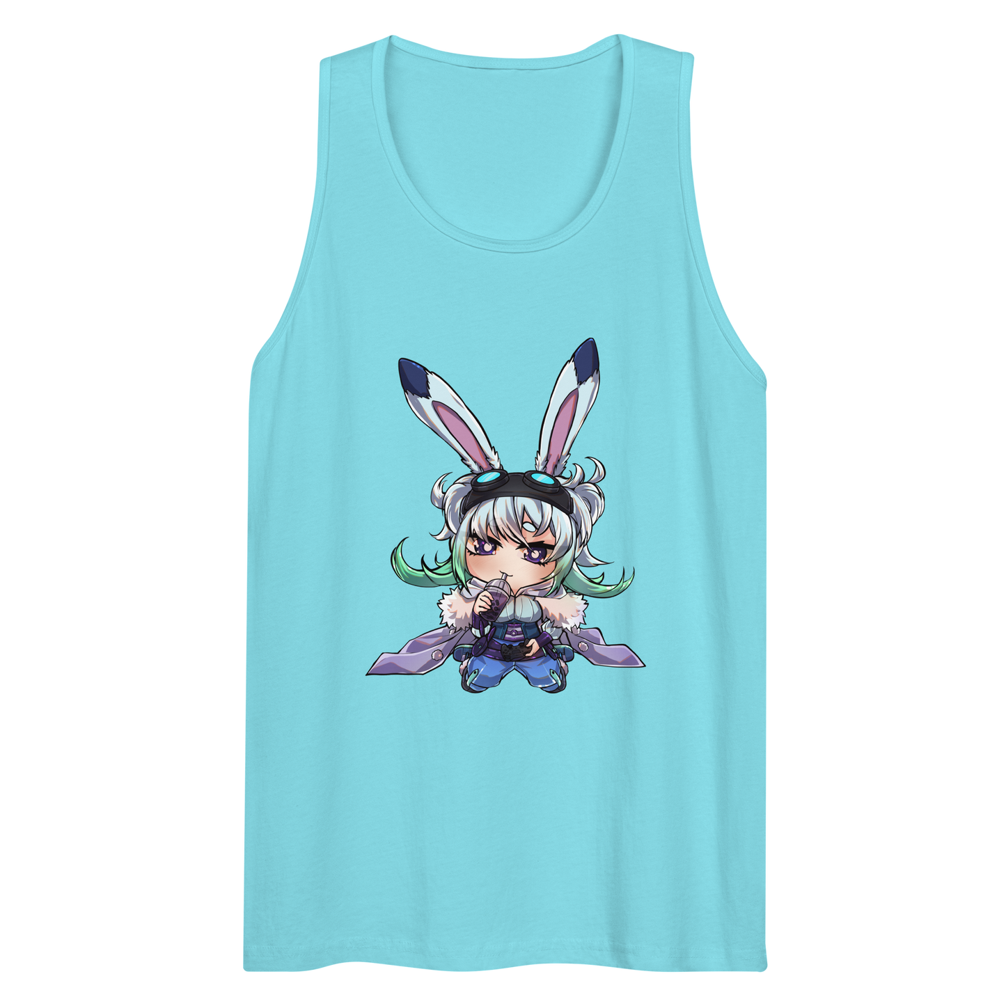 BeBe Drinking Boba Tea Tank Top