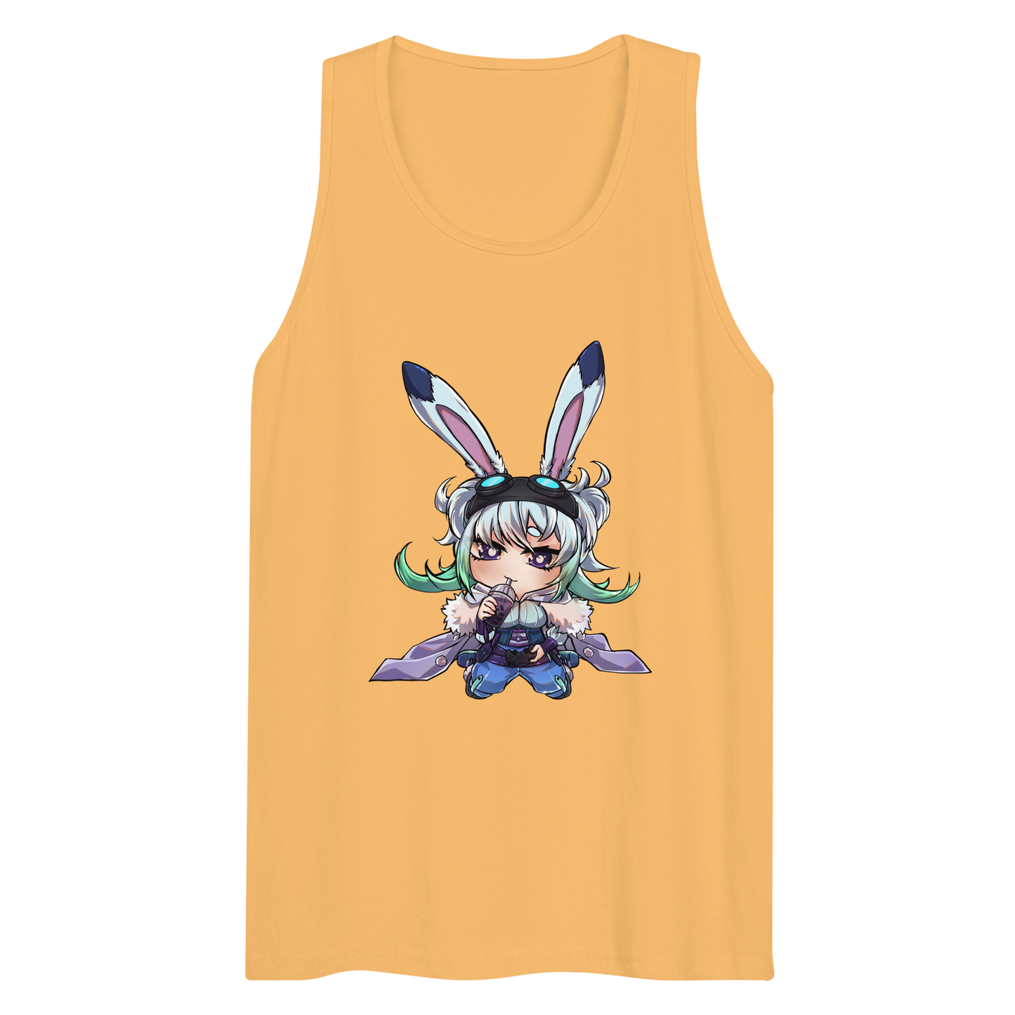 BeBe Drinking Boba Tea Tank Top