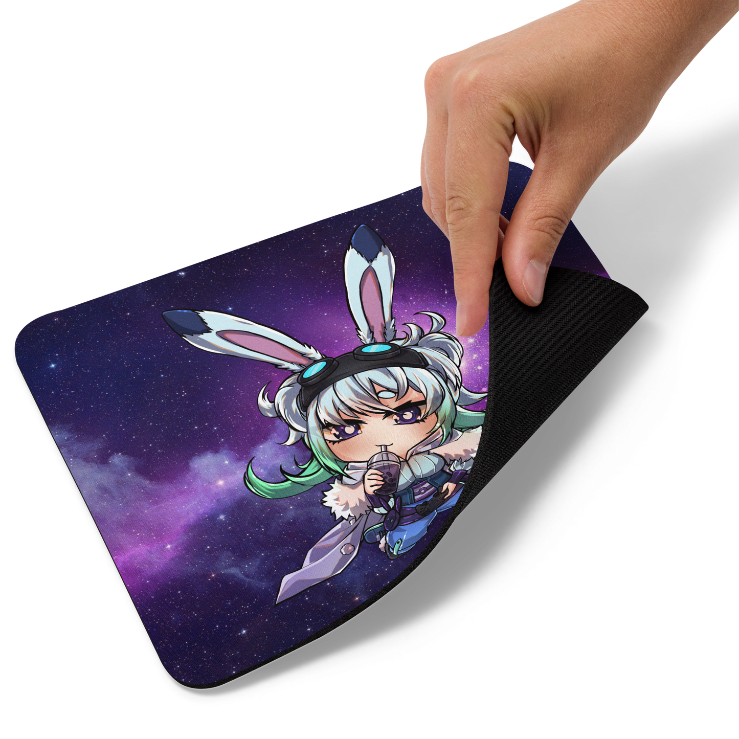 Mouse Pad: BeBe Drinking Boba