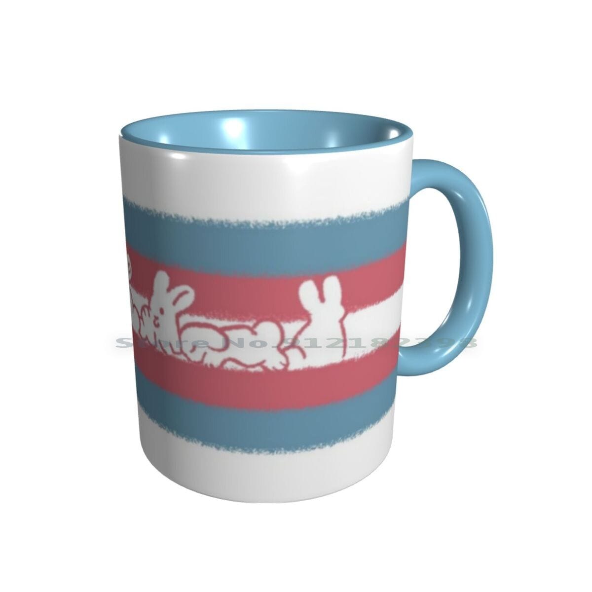 Trans Pride Rabbits Coffee/Tea Mug