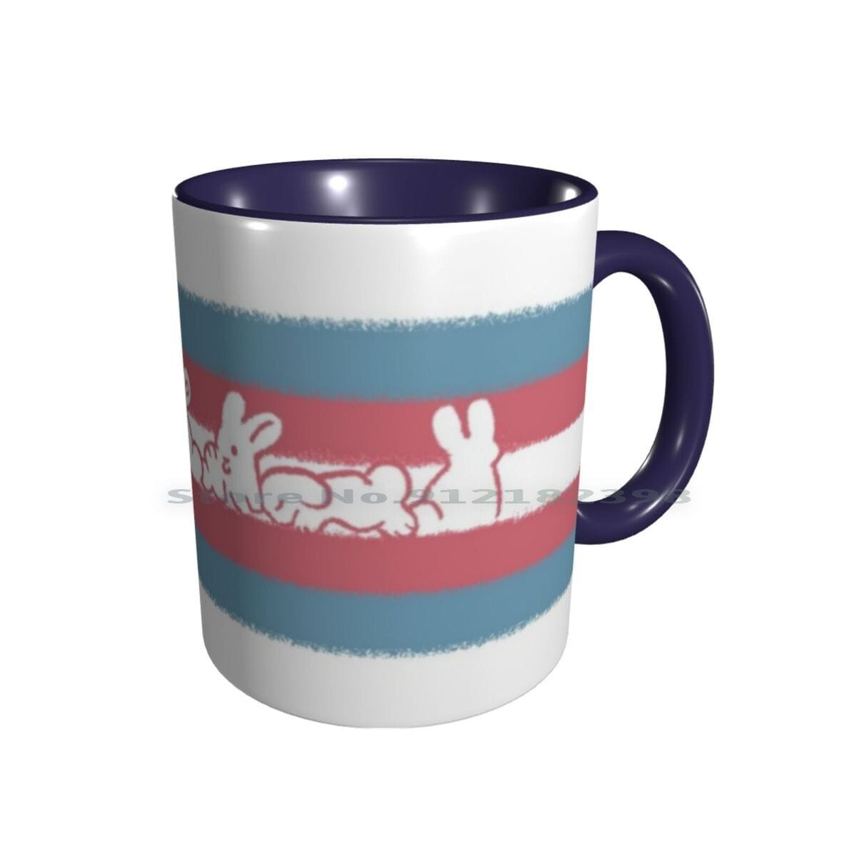 Trans Pride Rabbits Coffee/Tea Mug