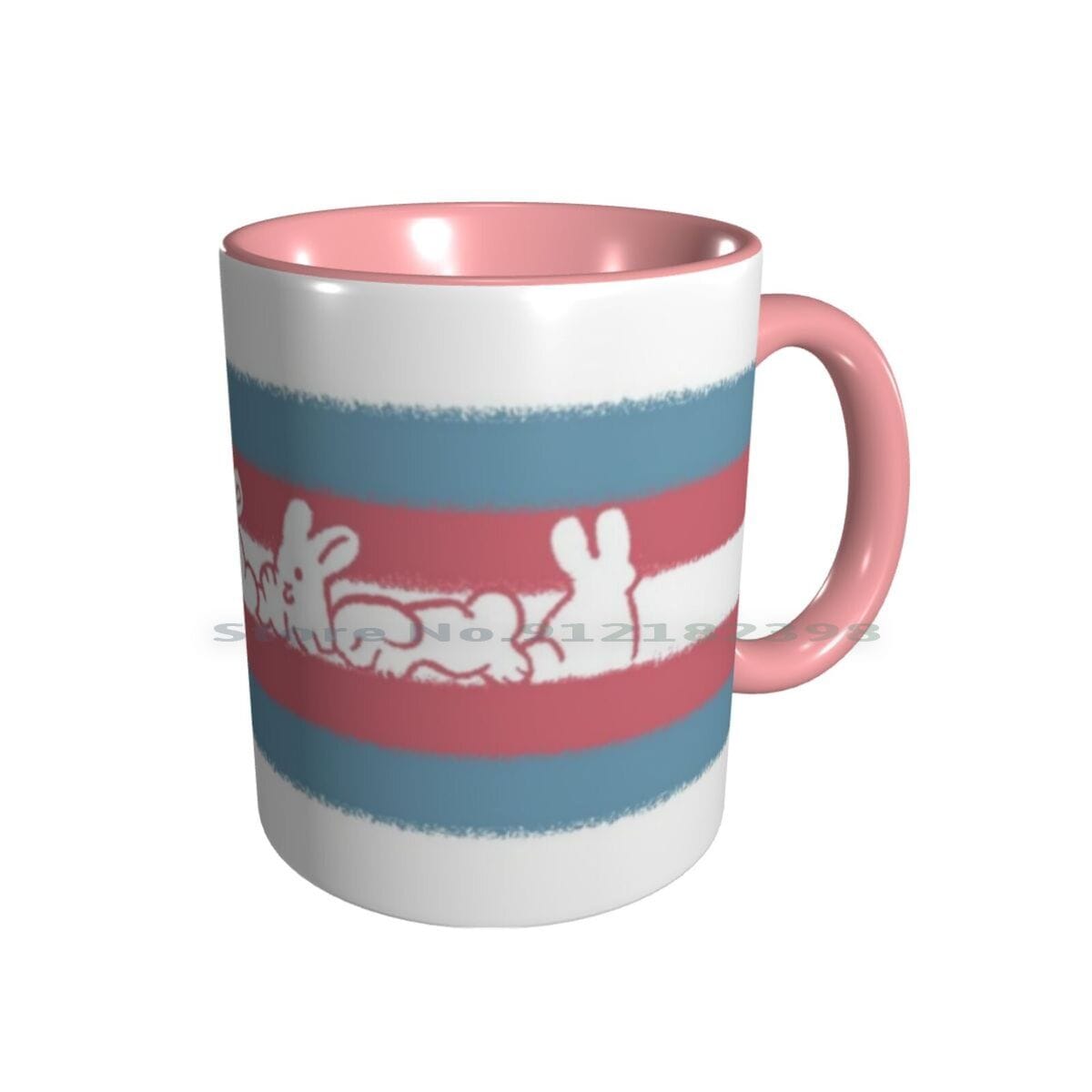 Trans Pride Rabbits Coffee/Tea Mug