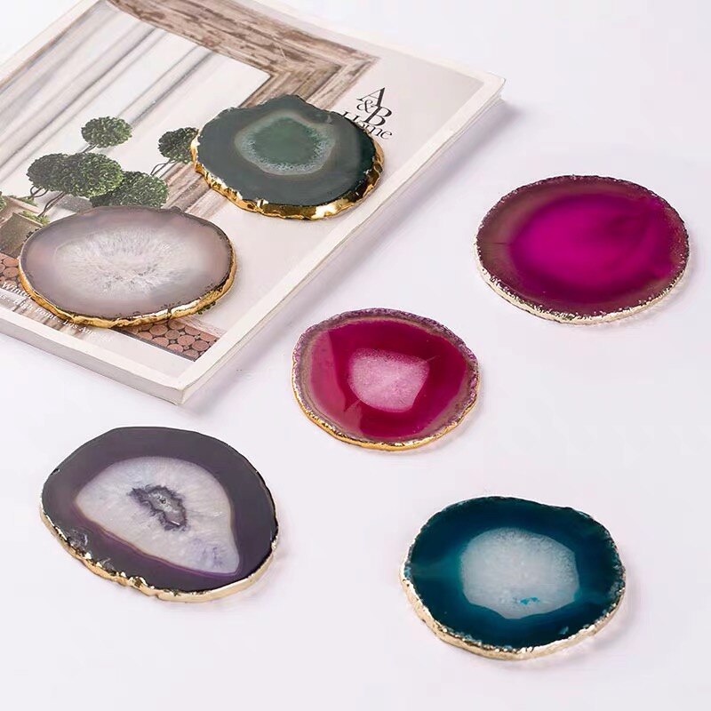 Coaster: Polished Agate