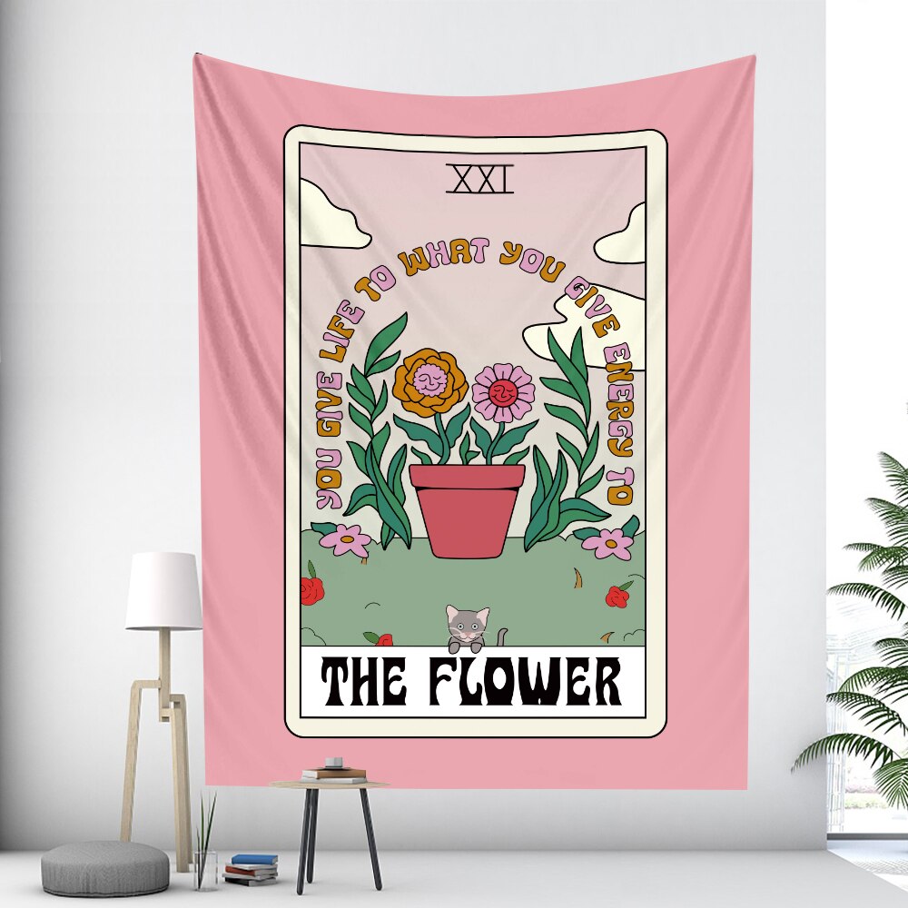 Tarot Themed Tapestry Bedroom Decor