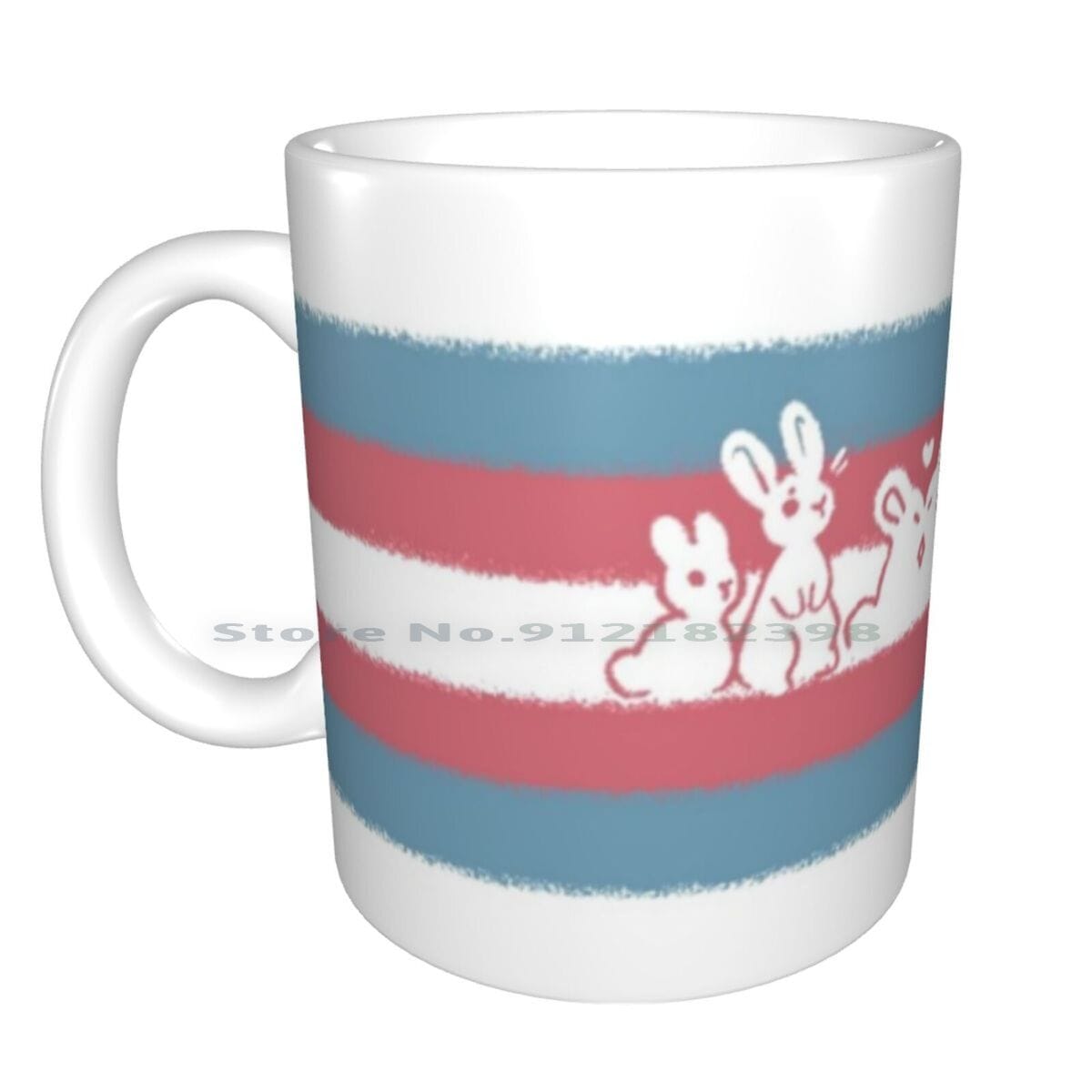 Trans Pride Rabbits Coffee/Tea Mug