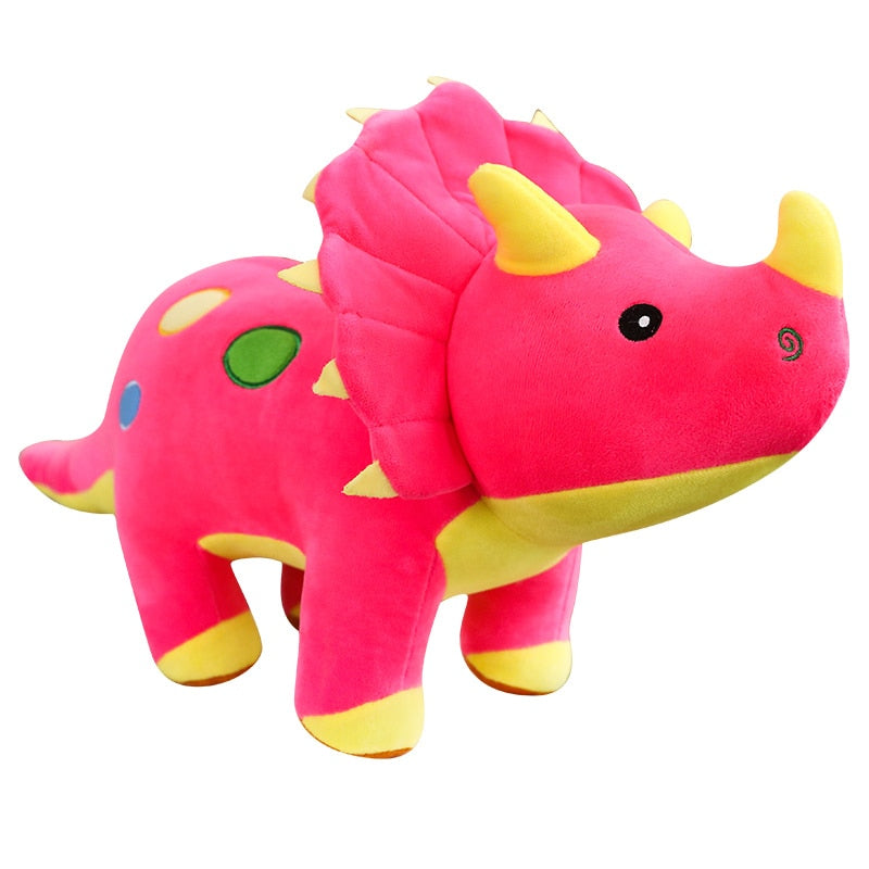 Big Plush Soft Triceratops