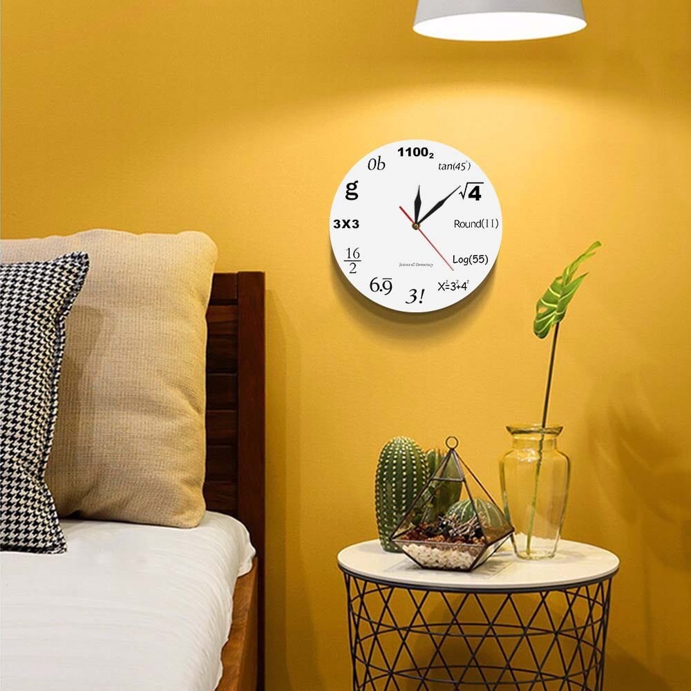 Wall Clock: Must Love Math