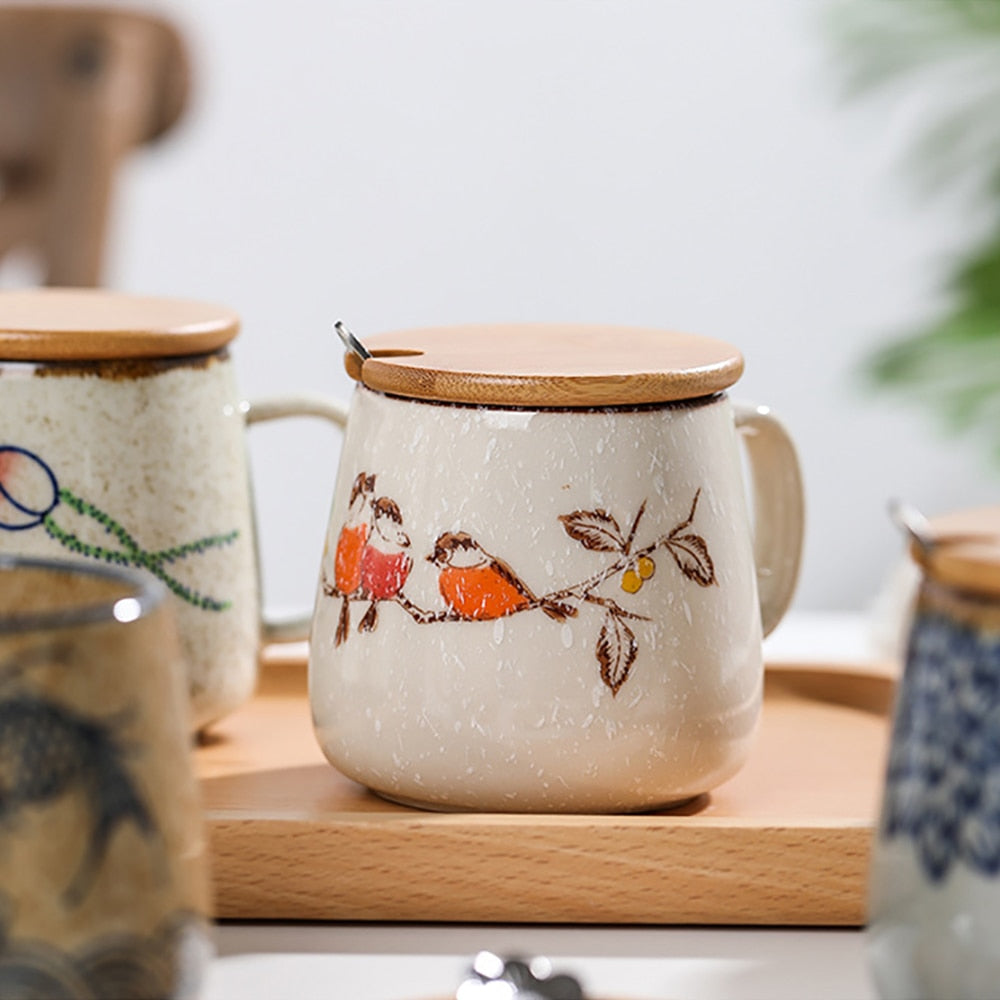 Japanese Style Ceramic Mugs