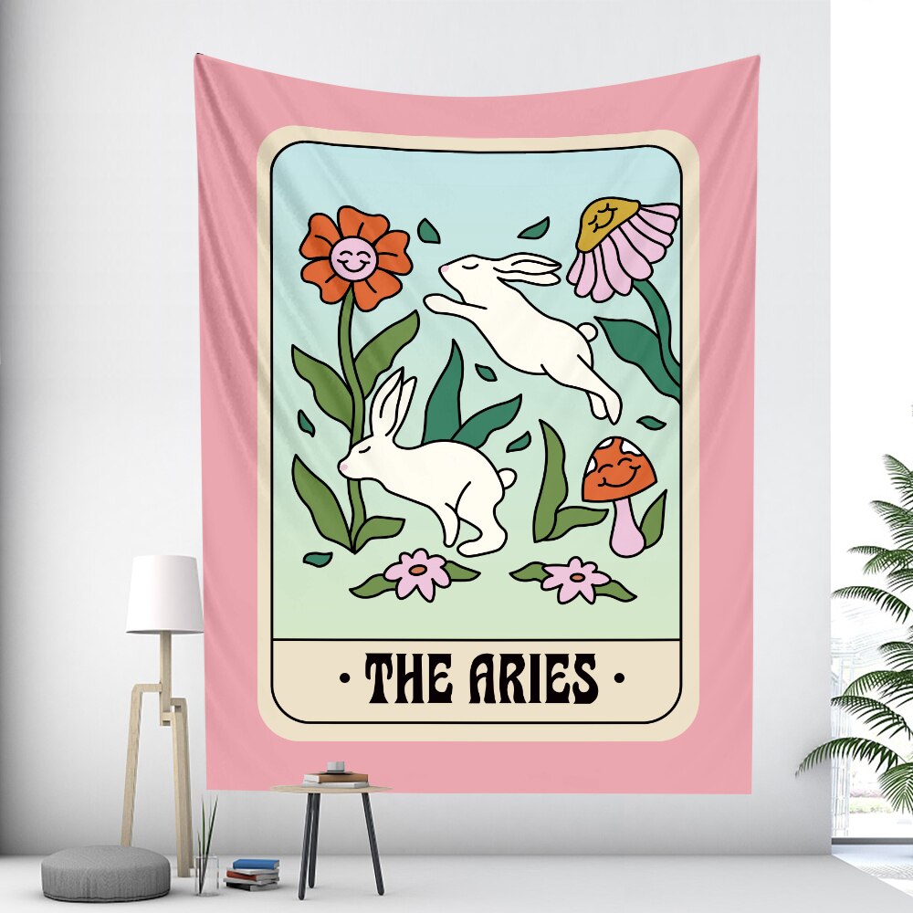 Tarot Themed Tapestry Bedroom Decor