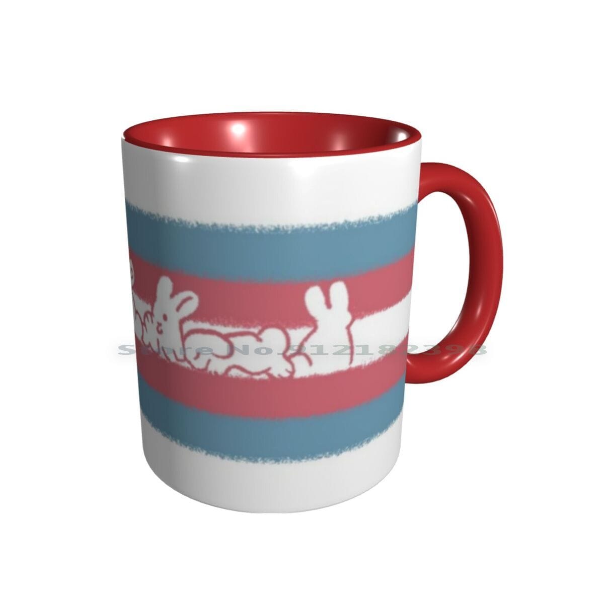 Trans Pride Rabbits Coffee/Tea Mug