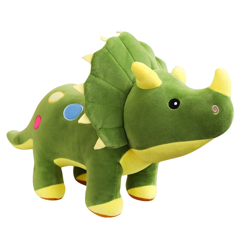 Big Plush Soft Triceratops