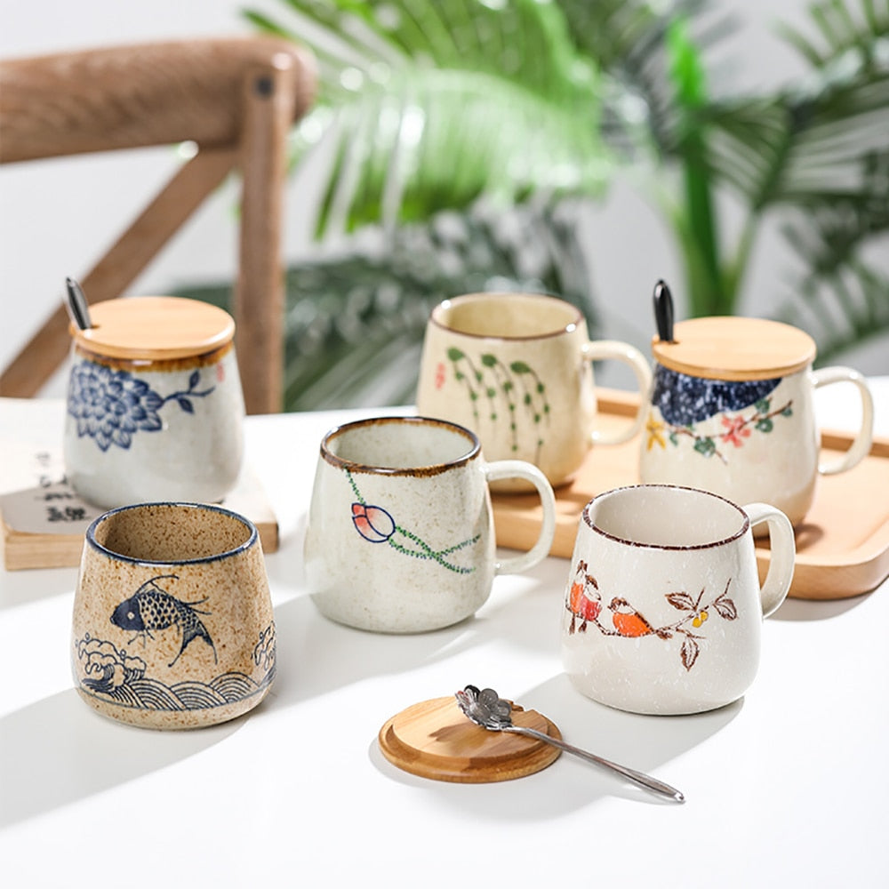 Japanese Style Ceramic Mugs