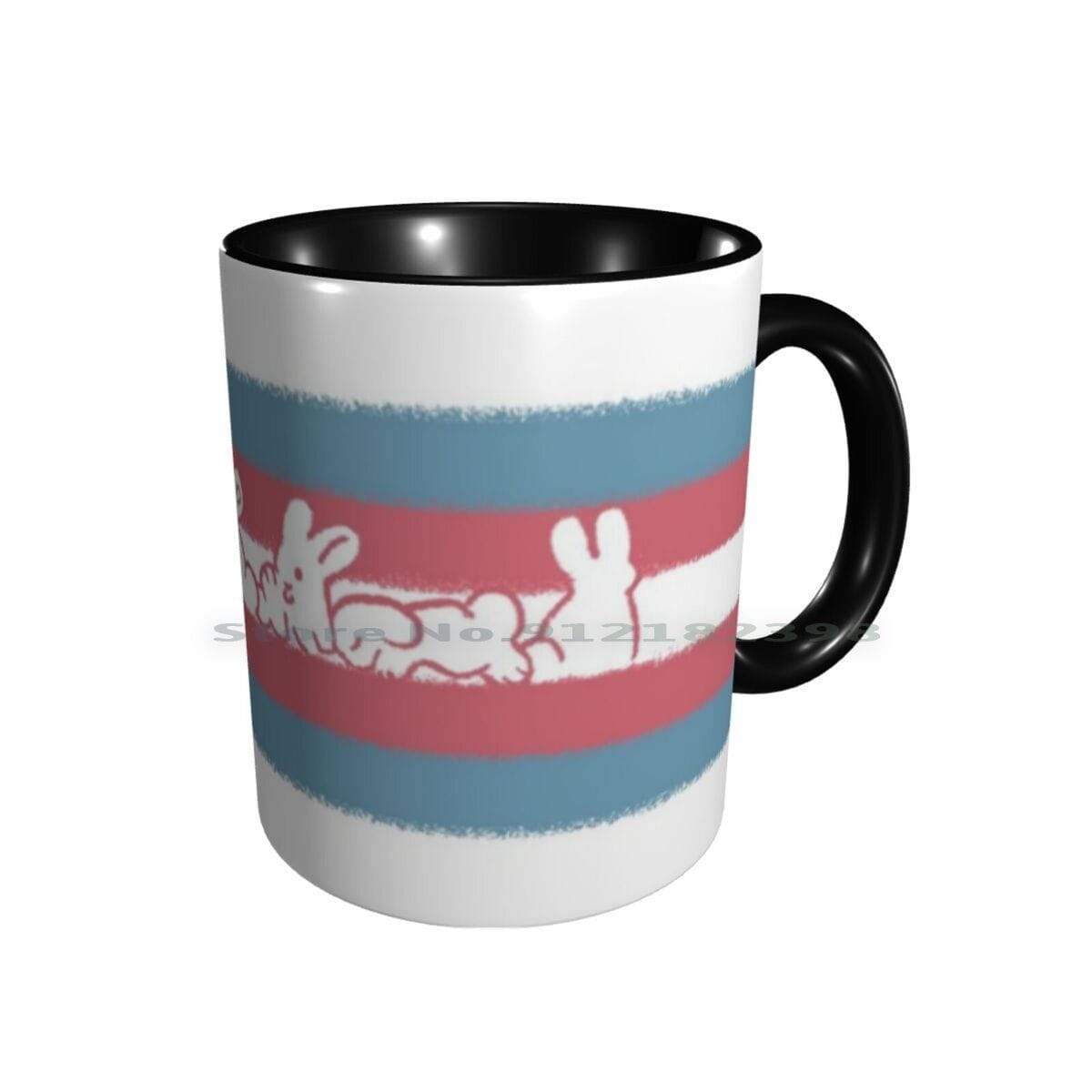 Trans Pride Rabbits Coffee/Tea Mug