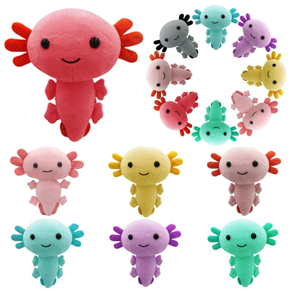 Axolotl Plushies