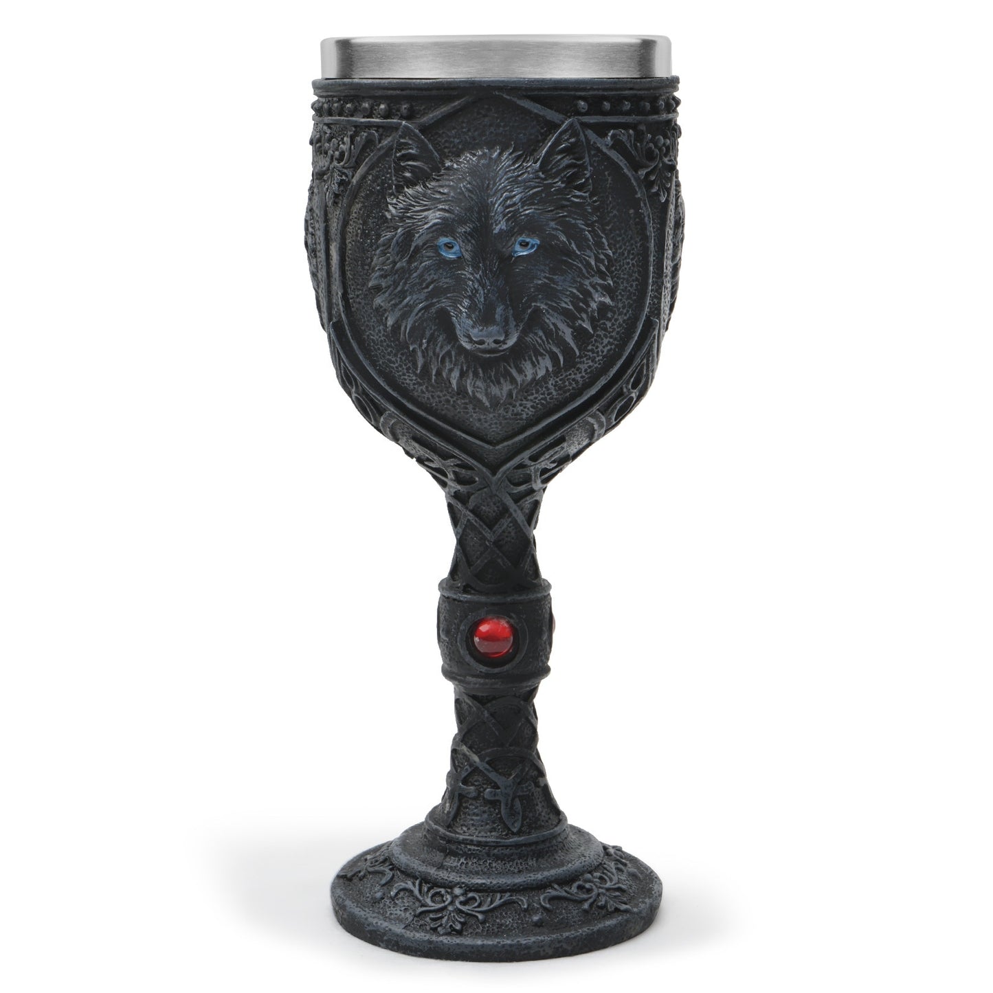 Celtic Wolf Head Goblet