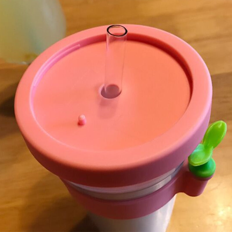 Reusable Drink Tumbler: Domed Lid Little Sprout