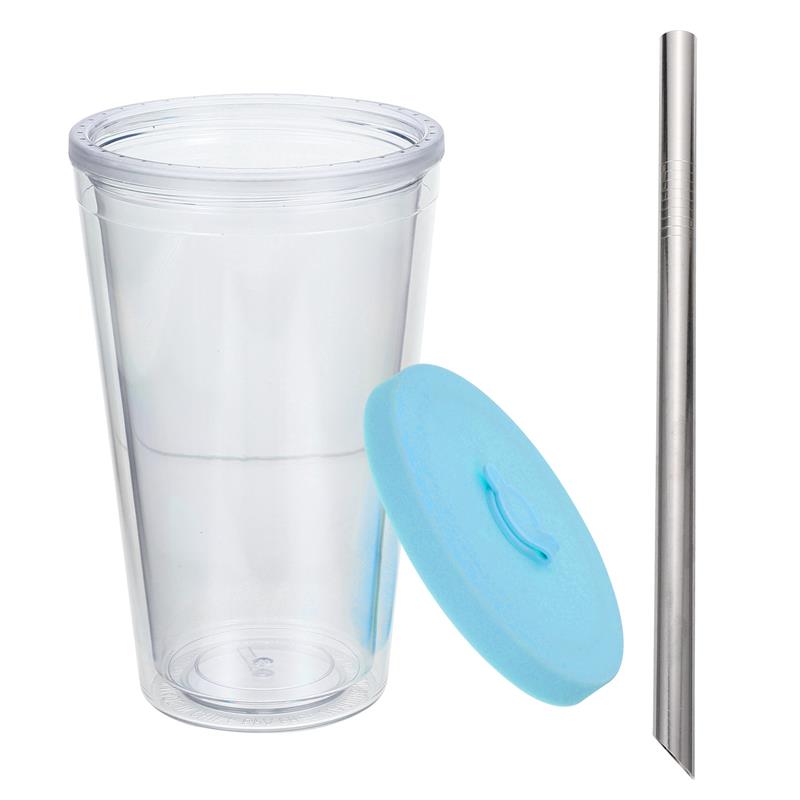 Double Layered Bubble Tea Tumbler