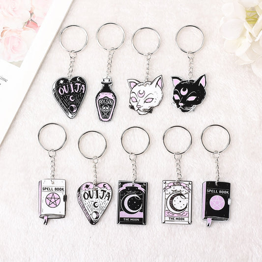 Witch Tarot Keychains