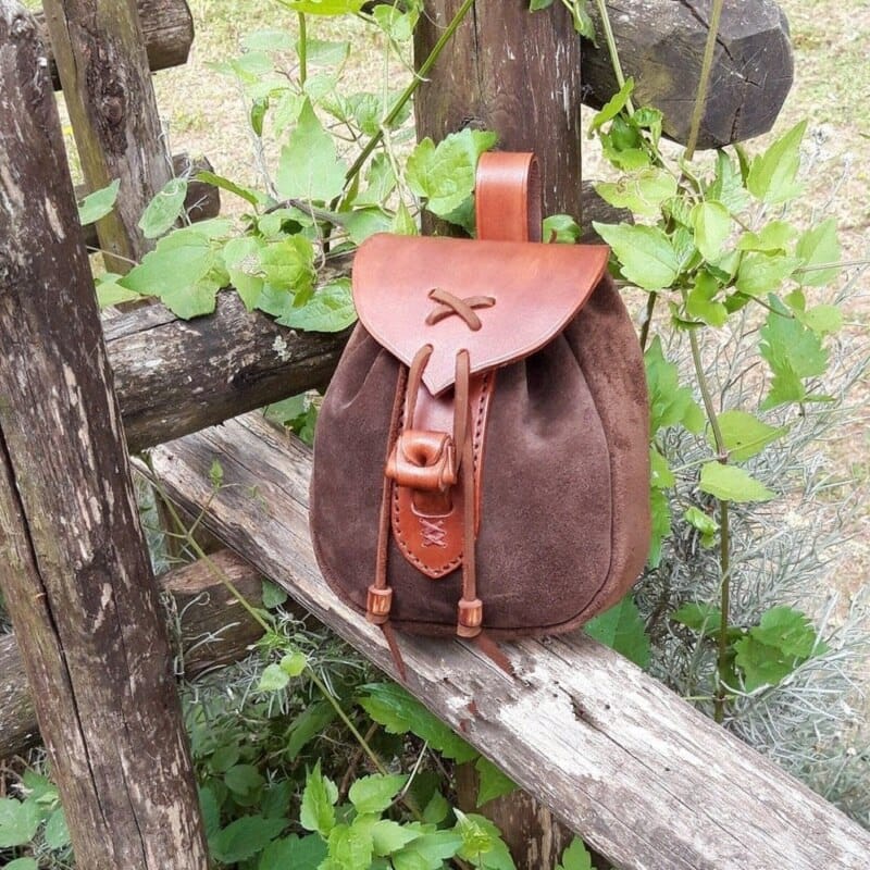 Medieval Leather Coin Purse