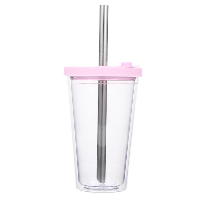 Double Layered Bubble Tea Tumbler